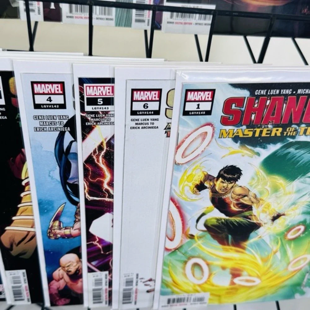 Shang Chi  1-5 VS 1-12 Ten Rings 1-6 & Master 10 Rings 1 lot‎ 2021-2023 Series